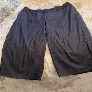 Dalia Collection denim Capri 16W